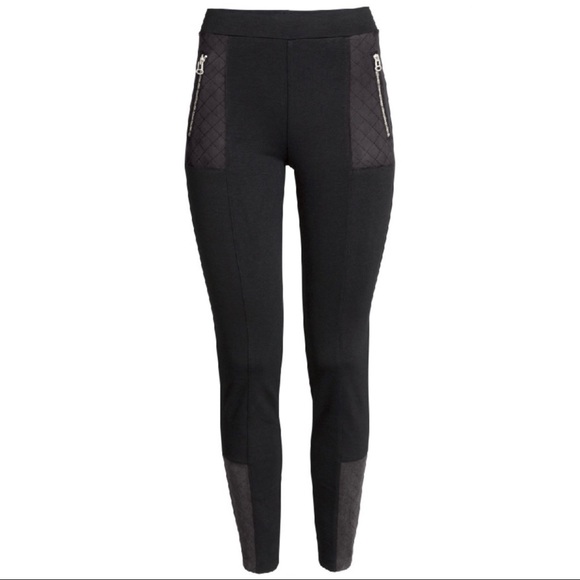 Center Seam Leggings Zip Front - Picture 3 of 4